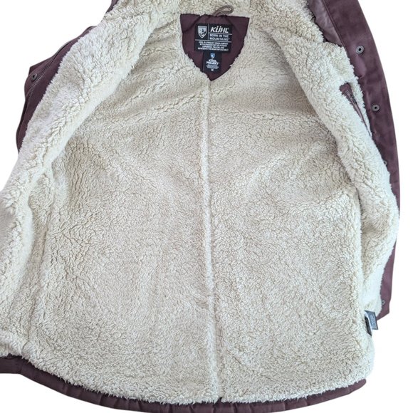 Women's Kuhl Celeste lined hoody jacket, amethyst, size M - Picture 7 of 7